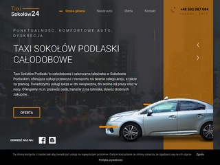 Przewóz osób Sokołów Podlaski - Taxisokolow24.pl