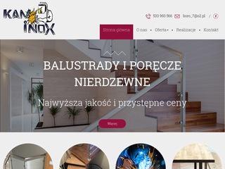 Balustrady Nierdzewne Lublin - kam-inox.pl