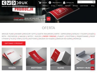 CudDruk.pl - Drukarnia internetowa