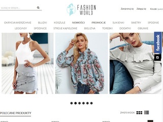 Bluzy damskie - fashionworld.pl