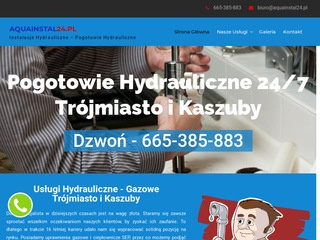 Pogotowie hydrauliczne gdańsk - aquainstal24.pl