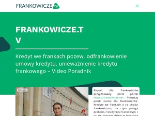 Unieważnienie kredytu frankowego - frankowicze.tv
