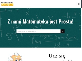 Zadania z matematyki - matematycznyswiat.pl