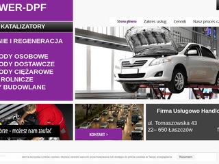 Regeneracja filtrów DPF Lubelskie - powerdpf.pl
