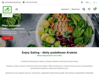 Dieta z dostawą do domu Kraków - enjoyeating.pl