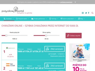 Chwilówki - pozyczkowy-portal.pl