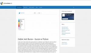 gdziejestburza.info - Gdzie jest burza w Polsce i Europie