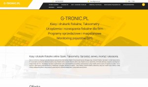 G-Tronic Sp. z o.o. - Kasy fiskalne, drukarki fiskalne, taksometry Opole
