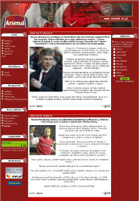 .:: Arsenal Londyn ::. +  Polish Site +