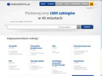 Cenazabiegu.pl - cennik usług medycznych