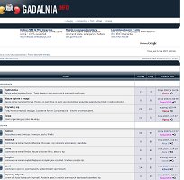Gadalnia.info - Forum dyskusyjne