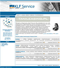 KLF - Kredyty Leasing Finanse - zintegrowane usługi bankowe. Kredyty, banki, leasing, banki