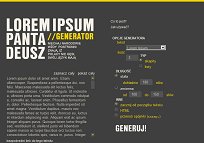 Generator Lorem Ipsum