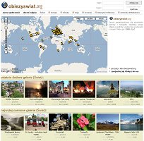 Obiezyswiat.org - podróżuj palcem po mapie