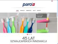 Paro.com.pl - producent szwajcarskich szczoteczek do zębów