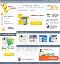 Website builder. Create a website in minutes with Site2You
