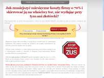 Stopbezprawiuzus.pl - Obniżenie kosztów działalności firmy o 70%
