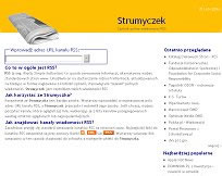 Strumyczek - Czytnik RSS online