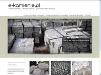 e-kamienie.pl - Producent granitowej kostki otaczanej