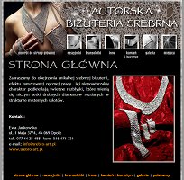 Srebro - biżuteria srebrna - Silver Art Jewellery Ewa Jankowska